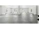 Spacious unfinished basement with windows facing the water, ready for future customization at 3171 Sea Grape Dr, Hernando Beach, FL 34607
