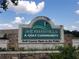Sherman Hills Golf Community sign welcoming visitors at 6949 Crested Orchid Dr, Brooksville, FL 34602