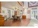 Spacious dining room with a view to the living room at 2512 Ayers Hill Ct, Lutz, FL 33559