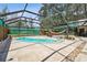 Screened-in pool and patio area, perfect for relaxation at 2512 Ayers Hill Ct, Lutz, FL 33559