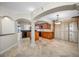 Spacious kitchen featuring granite countertops and wood cabinets at 2413 Bayshore Blvd # 2004, Tampa, FL 33629
