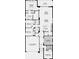 Open floor plan with 4 bedrooms, 2 baths, large great room, and lanai at 10571 Piedra Dr, Palmetto, FL 34221