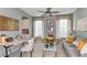 Cozy study with built-in workspace and comfortable seating area at 10571 Piedra Dr, Palmetto, FL 34221