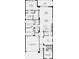Open floor plan with 4 bedrooms, 3 baths, and a 2-car garage at 10575 Piedra Dr, Palmetto, FL 34221
