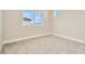 Simple bedroom with carpet and neutral walls at 32298 Wetland Bird Vw, San Antonio, FL 33576