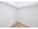 Large walk-in closet with white shelving at 1308 E Columbus Dr # 4, Tampa, FL 33605