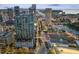 Beautiful aerial view of buildings and waterfront during daytime at 777 N Ashley Dr # 2601, Tampa, FL 33602