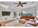 Bright living room featuring natural light, open floor plan, and modern decor at 111 N Albany Ave # 16, Tampa, FL 33606