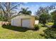 Two-car detached garage with large doors and ample space at 6605 N Boulevard, Tampa, FL 33604