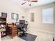 Home office with a large desk and plenty of storage at 29405 Cochiti Lake Dr, San Antonio, FL 33576