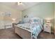 Bright bedroom featuring a comfortable bed and calming decor at 849 John Cressler Dr, Seffner, FL 33584