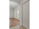 Home office with wood-look flooring and a large window at 12814 Cattail Shore Ln, Riverview, FL 33579