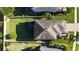 Aerial view showcasing home and surrounding landscape at 1953 Nature View Dr, Lutz, FL 33558