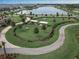 Community dog park with separate areas for small and large dogs at 6619 Current Dr, Apollo Beach, FL 33572