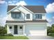 Two-story farmhouse style home with white siding and gray roof at 7203 S De Soto St, Tampa, FL 33616