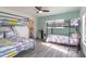 Bedroom with two bunk beds and a light color scheme at 7608 20Th Nw Ave, Bradenton, FL 34209