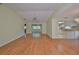 Spacious living room with hardwood floors and natural light, offering an open and airy feel at 2620 Locksley St # 261, Sun City Center, FL 33573