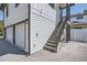 Modern exterior stairs leading to the second floor at 325 33Rd N Ave, St Petersburg, FL 33704