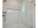 Large walk-in shower with marble tile and glass enclosure at 325 33Rd N Ave, St Petersburg, FL 33704
