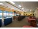 Community bar with seating and views overlooking the water at 2620 Locksley St # 261, Sun City Center, FL 33573