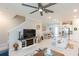 Spacious living area with open concept to kitchen and dining areas at 8065 Rolling Shell Trl, Wesley Chapel, FL 33545