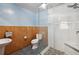 Modern bathroom with walk-in shower and tile floor at 31226 Saint Joe Rd, Dade City, FL 33525