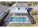 Home with private screened pool and backyard at 1553 Scotch Pine Dr, Brandon, FL 33511