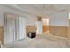 Bedroom with neutral walls and sliding glass doors at 12902 Cattail Shore Ln, Riverview, FL 33579