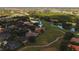 Property location shown from above at 1512 Parilla Cir, Trinity, FL 34655