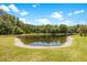 Expansive pond view, serene and picturesque at 30315 Lettingwell Cir, Wesley Chapel, FL 33543