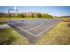 Outdoor basketball court with markings at 3831 Evergreen Oaks Dr, Lutz, FL 33558
