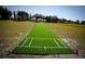 Well-maintained cricket pitch, ready for a game at 3831 Evergreen Oaks Dr, Lutz, FL 33558
