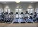 Bright and spacious gym featuring cardio equipment and natural light at 3831 Evergreen Oaks Dr, Lutz, FL 33558