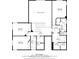 Second floor plan showing layout of rooms, square footage of home, and other dimensions at 5510 E Longboat Blvd, Tampa, FL 33615