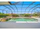 Relaxing pool and spa with canal view at 5510 E Longboat Blvd, Tampa, FL 33615