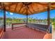 Waterfront gazebo with seating, offering scenic views at 5510 E Longboat Blvd, Tampa, FL 33615