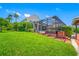 Landscaped backyard with pool and spa at 5510 E Longboat Blvd, Tampa, FL 33615