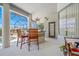Covered outdoor bar with seating for casual entertaining at 5510 E Longboat Blvd, Tampa, FL 33615