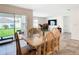 Dining area with view of backyard at 13292 Golden Lime Ave, Spring Hill, FL 34609