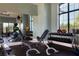 Community gym with various weight training equipment at 15908 Castle Park Ter, Lakewood Ranch, FL 34202