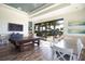 Community recreation room with pool table and dining area at 15908 Castle Park Ter, Lakewood Ranch, FL 34202