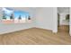 Spacious bedroom with large window and view to backyard at 8328 Golden Beach Ct, Parrish, FL 34219