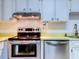Stainless steel appliances and light wood cabinets at 1810 Haverford Ave, Sun City Center, FL 33573