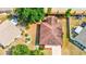 Housetop view showing the property's location and surrounding neighborhood at 1810 Haverford Ave, Sun City Center, FL 33573