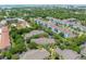 Aerial view highlighting condo location within the community at 1228 S. Missouri Ave # 607, Clearwater, FL 33756