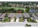 Aerial view showcasing home's location in a golf course community at 1013 Emerald Dunes Dr, Sun City Center, FL 33573