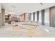Open floor plan with living area, kitchen, and modern decor at 6018 Kipps Colony E Dr, Gulfport, FL 33707