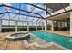 Inviting pool and spa with covered lanai, perfect for outdoor entertaining at 12310 Stonelake Ranch Blvd, Thonotosassa, FL 33592