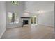 Bright living room with hardwood floors and a fireplace at 12411 Titus Ct # 12411, Tampa, FL 33612