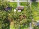 High-angle view of property, showcasing surrounding homes and vegetation at 7207 Westinghouse Ave, Tampa, FL 33619